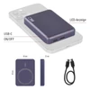 Kép 14/33 - EMOS Powerbank WI 522, 5 000 mAh, 20 W+Wireless, kék