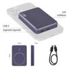 Kép 18/33 - EMOS Powerbank WI 522, 5 000 mAh, 20 W+Wireless, kék