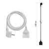Kép 5/5 - Hosszabbító 1,4 m  /  1 aljzat  /  fehér  /  PVC  /  1 mm2