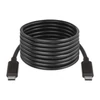 Kép 1/10 - Töltő- és adatkábel 2.0 USB-C / USB-C, 2 m, fekete