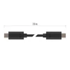 Kép 10/10 - Töltő- és adatkábel 2.0 USB-C / USB-C, 2 m, fekete