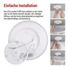 Kép 14/52 - LED felületi lámpatest FLORI kerek, fehér, 22W, semleges fehér