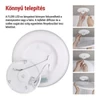 Kép 16/52 - LED felületi lámpatest FLORI kerek, fehér, 22W, semleges fehér