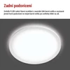 Kép 20/52 - LED felületi lámpatest FLORI kerek, fehér, 22W, semleges fehér