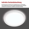 Kép 21/52 - LED felületi lámpatest FLORI kerek, fehér, 22W, semleges fehér
