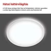 Kép 23/52 - LED felületi lámpatest FLORI kerek, fehér, 22W, semleges fehér