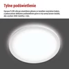 Kép 24/52 - LED felületi lámpatest FLORI kerek, fehér, 22W, semleges fehér