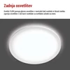 Kép 26/52 - LED felületi lámpatest FLORI kerek, fehér, 22W, semleges fehér