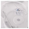 Kép 50/52 - LED felületi lámpatest FLORI fekete, fehér, 22W, semleges fehér