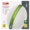 Kép 11/21 - LED mennyezeti lámpatest TIVI, B CLASS, kerek, fehér 8,6W, IP44, Meleg fehér