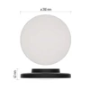 Kép 4/16 - LED-es felületi lámpatest DIONI kerek, fekete, 15W, változtatható CCT-vel