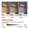 Kép 12/41 - EMOS Oscar LED asztali lámpa, fekete