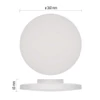 Kép 4/16 - LED felületi lámpatest DIONI kerek, fehér, 18W, CCT