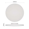 Kép 4/16 - LED felületi lámpatest DIONI kerek, fehér, 32W, CCT