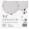 Kép 10/16 - LED süllyesztett lámpatest NEXXO, kerek, fehér, 25W, természetes fehér