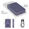 Kép 20/33 - EMOS Powerbank WI 1046, 10 000 mAh, 20 W+Wireless, kék