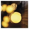 Kép 6/12 - LED fényfüzér – 10x party égő, opál, 5 m, kültéri és beltéri, meleg fehér