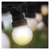 Kép 7/12 - LED fényfüzér – 10x party égő, opál, 5 m, kültéri és beltéri, meleg fehér
