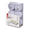 Kép 3/9 - LED dekoráció – 6x teamécses, fehér, 6x CR2032, beltéri, vintage