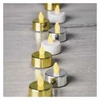 Kép 8/8 - LED dekoráció – 6x teamécses, ezüst, 6x CR2032, beltéri, vintage