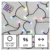 Kép 4/10 - LED karácsonyi fényfüzér, cseresznye – golyók, 10 m, RGB, távirányító, programok, időzítő