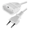 Kép 1/5 - Hosszabbító 5 m / 1 aljzat / fehér / PVC / 0,75 mm2