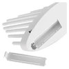 Kép 10/12 - LED gyertyatartó, fehér, 24,5 cm, 3x AA, beltéri, meleg fehér, időzítő