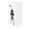 Kép 2/7 - LED karácsonyfa, havas, 52 cm, 3x AA, beltéri, meleg fehér, időzítő