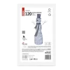 Kép 8/12 - LED karácsonyi hóember, rattan, 124 cm, beltéri, hideg fehér, időzítő