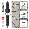 Kép 4/16 - Standard LED sorolható karácsonyi füzér, 10 m, kültéri és beltéri, meleg fehér