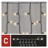 Kép 9/12 - Standard LED sorolható karácsonyi füzér – fényfüggöny, 1x2 m, kültéri, meleg fehér