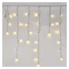 Kép 9/13 - Standard LED sorolható füzér, villogó – jégcsapok, 2,5 m, kültéri, meleg/hideg fehér