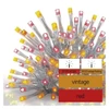 Kép 1/13 - Standard LED sorolható füzér, pulzáló – jégcsapok, 2,5 m, kültéri, piros/vintage