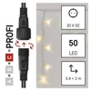 Kép 4/16 - Profi LED sorolható füzér, fehér – jégcsapok, 3 m, kültéri, meleg fehér