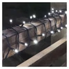 Kép 6/14 - Profi LED sorolható füzér, fekete, 10 m, kültéri és beltéri, hideg fehér