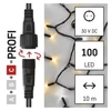 Kép 4/15 - Profi LED sorolható füzér, villogó, 10 m, kültéri, meleg/hideg fehér