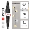 Kép 4/14 - Profi LED sorolható füzér, villogó – jégcsapok, 3 m, kültéri, meleg/hideg fehér
