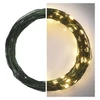 Kép 8/12 - LED karácsonyi nano fényfüzér, zöld, 15 m, kültéri és beltéri, meleg fehér, időzítő