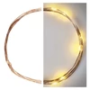 Kép 8/12 - LED karácsonyi nano fényfüzér, réz, 0,9 m, 2x AA, beltéri, meleg fehér, időzítő