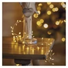 Kép 8/14 - LED karácsonyi nano fényfüzér – süni, 2,4 m, 3x AA, beltéri, meleg fehér, időzítő