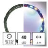 Kép 4/13 - LED karácsonyi nano fényfüzér, zöld, 4 m, kültéri és beltéri, többszínű, időzítő