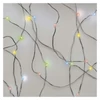 Kép 11/14 - LED karácsonyi nano fényfüzér, 1,9 m, 2x AA, beltéri, többszínű, időzítő