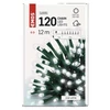 Kép 12/14 - LED karácsonyi fényfüzér, 12 m, kültéri és beltéri, hideg fehér, időzítő