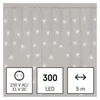 Kép 4/16 - LED karácsonyi jégcsapok, 5 m, kültéri és beltéri, hideg fehér, távirányító, progr, időz.