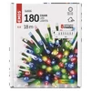 Kép 9/10 - LED karácsonyi fényfüzér, 18 m, kültéri és beltéri, többszínű, programokkal