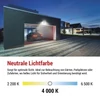 Kép 31/49 - LED-es reflektor TAMBO mozgásérzékelővel, 20 W, 2000 lm, fekete