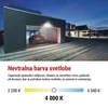 Kép 36/49 - LED-es reflektor TAMBO mozgásérzékelővel, 20 W, 2000 lm, fekete