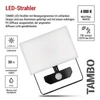 Kép 10/49 - LED-es reflektor TAMBO mozgásérzékelővel, 30 W, 3000 lm, fekete
