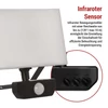 Kép 17/49 - LED-es reflektor TAMBO mozgásérzékelővel, 30 W, 3000 lm, fekete