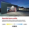 Kép 30/49 - LED-es reflektor TAMBO mozgásérzékelővel, 30 W, 3000 lm, fekete
